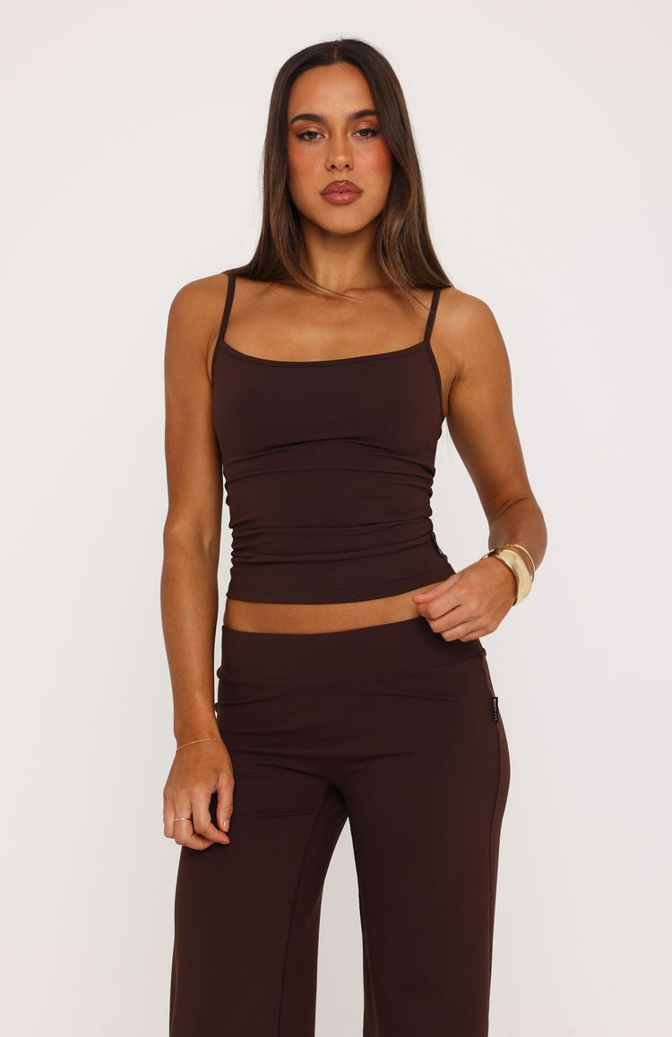 Can't Go Wrong Singlet Chocolate