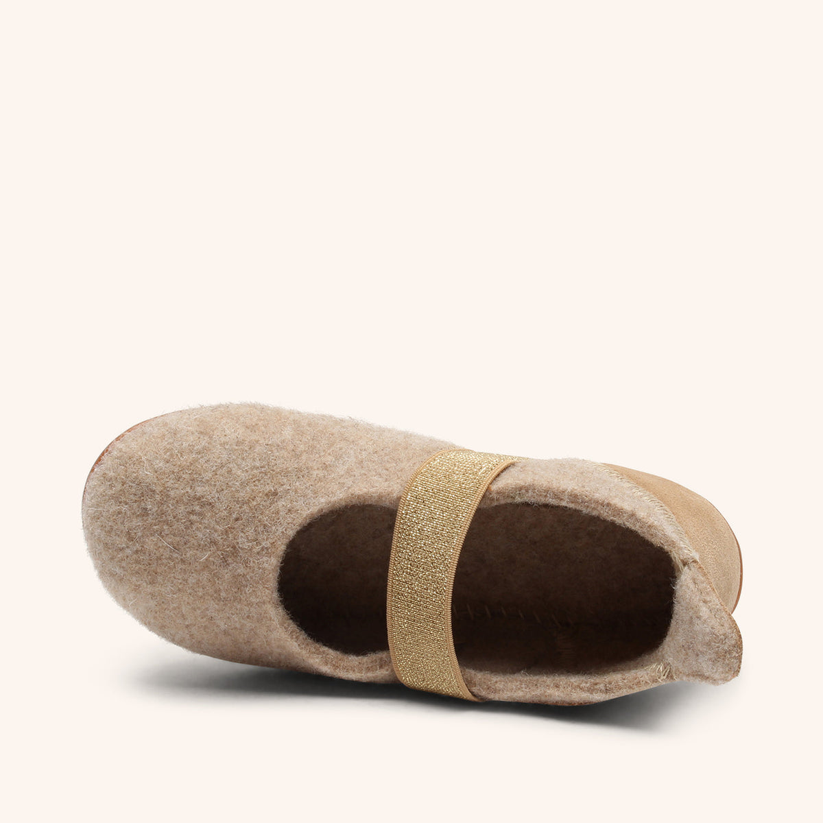 bisgaard ballet wool nougat