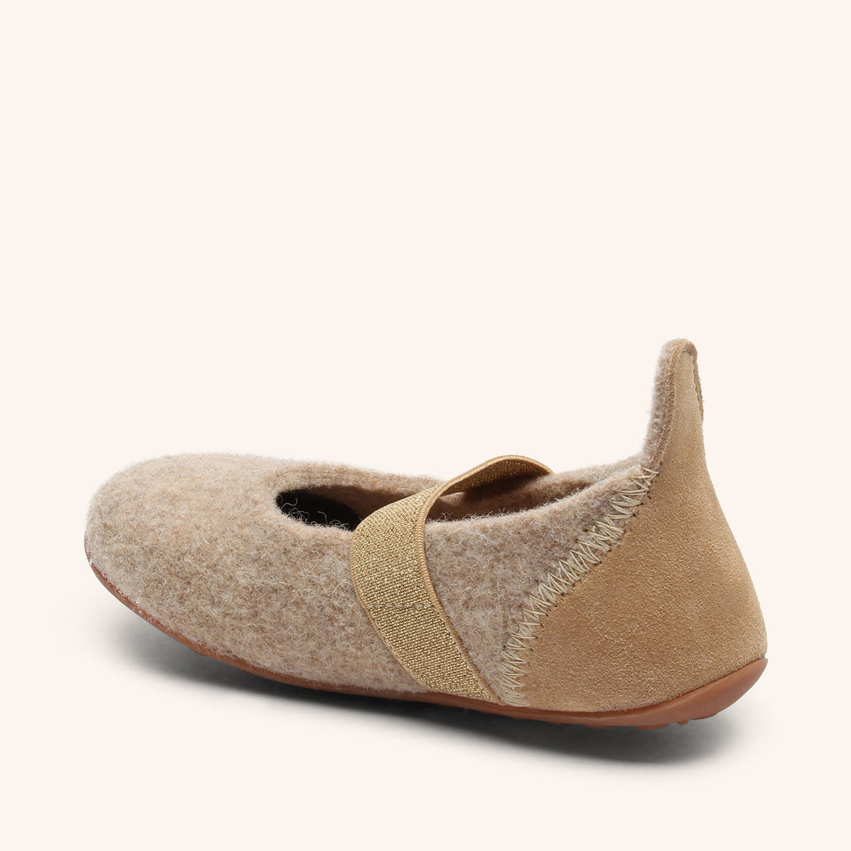 bisgaard ballet wool nougat