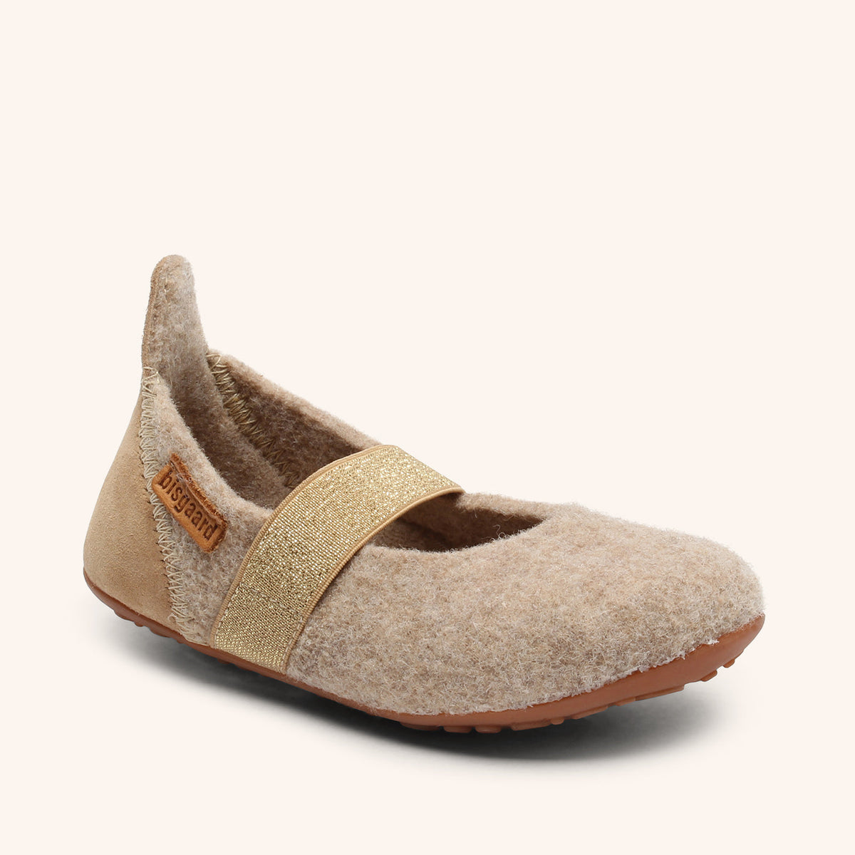 bisgaard ballet wool nougat