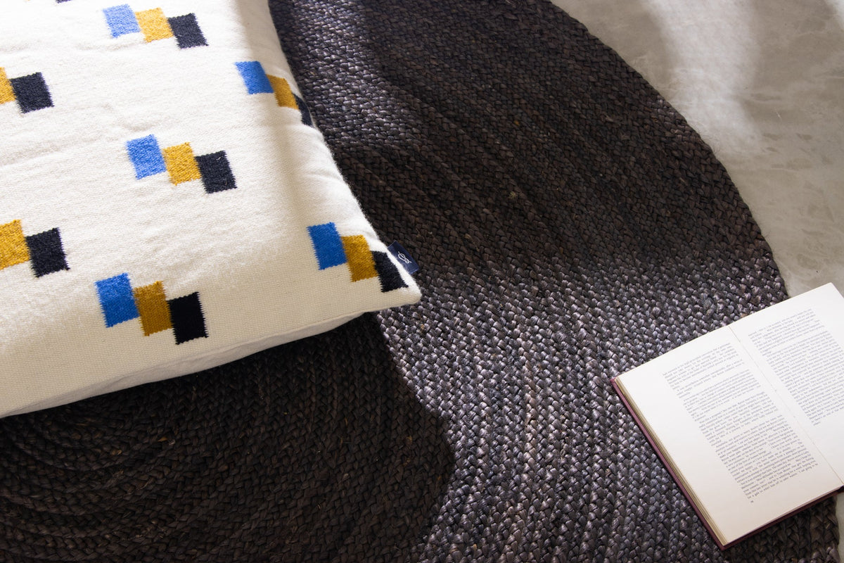 Full Moon Rug - Charcoal RAJ