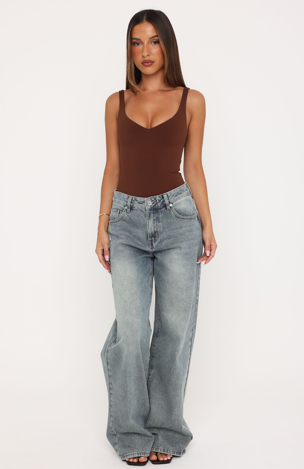 Quiet Confidence Bodysuit Chocolate