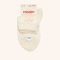 bisgaard x Cóndor cotton ankle sock with openwork  cava