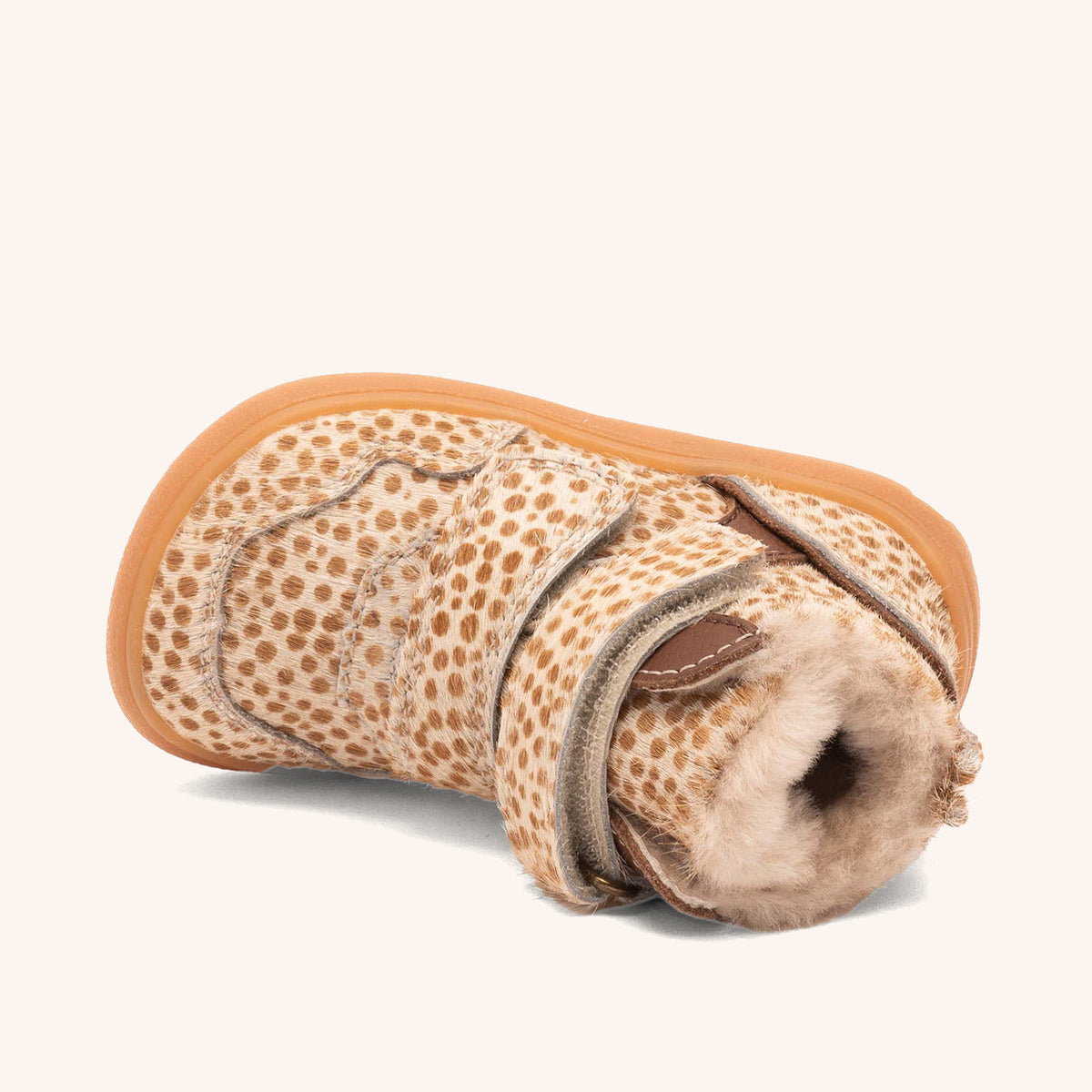 bisgaard barefoot becky lamb brown dots