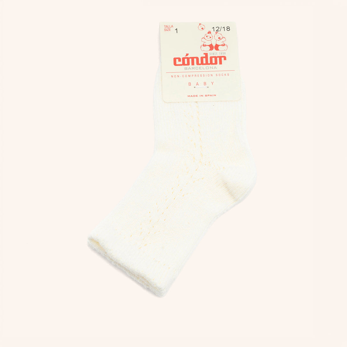 bisgaard x Cóndor warm cotton short socks cava