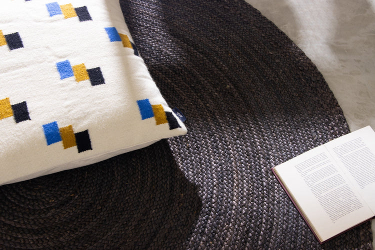 Full Moon Rug - Charcoal RAJ