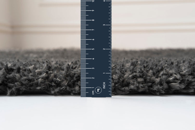 Modern Flokati - Charcoal MNS