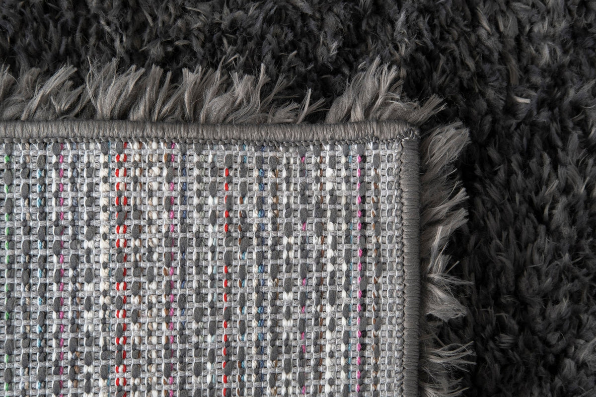 Modern Flokati - Charcoal MNS