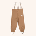bisgaard aarhus rain pants wool caramel