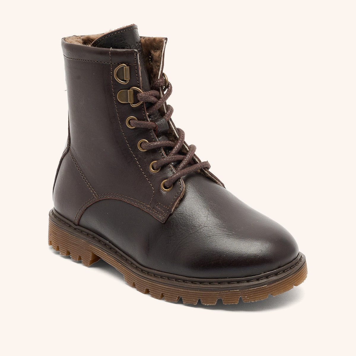 bisgaard maia lamb dark brown