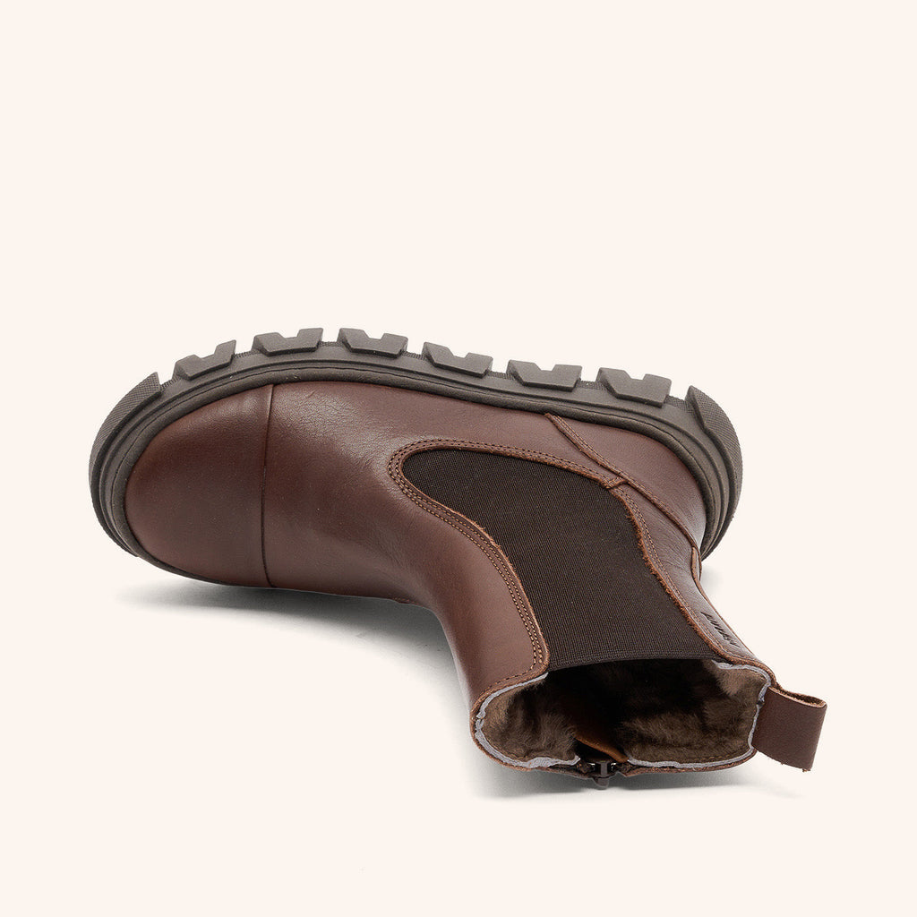 bisgaard nilla lamb dark brown