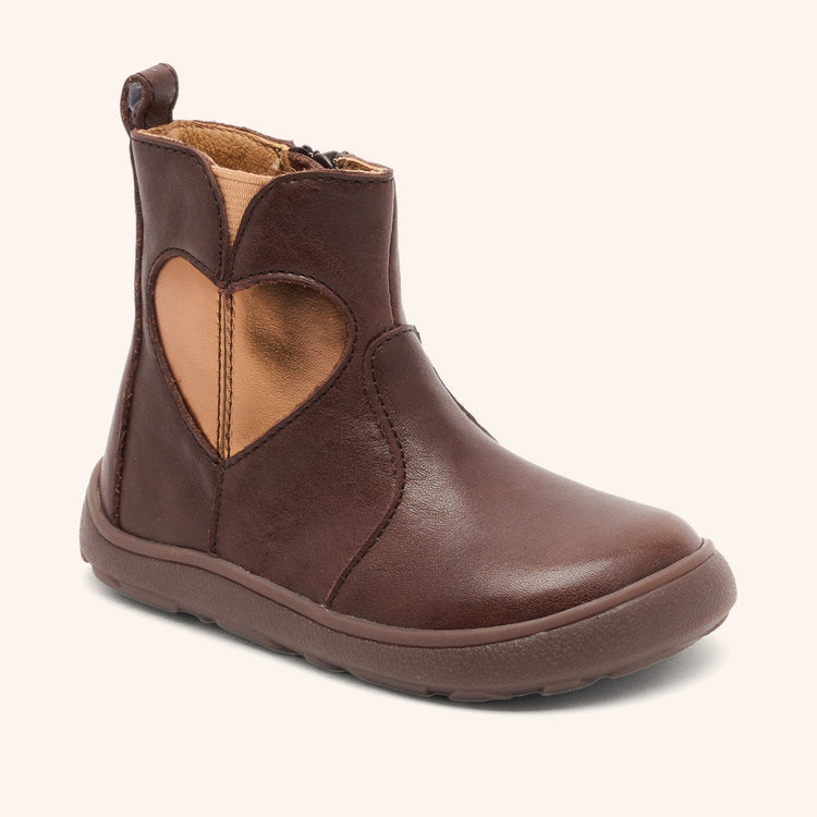 bisgaard Barfußschuh Runa dunkelbraun