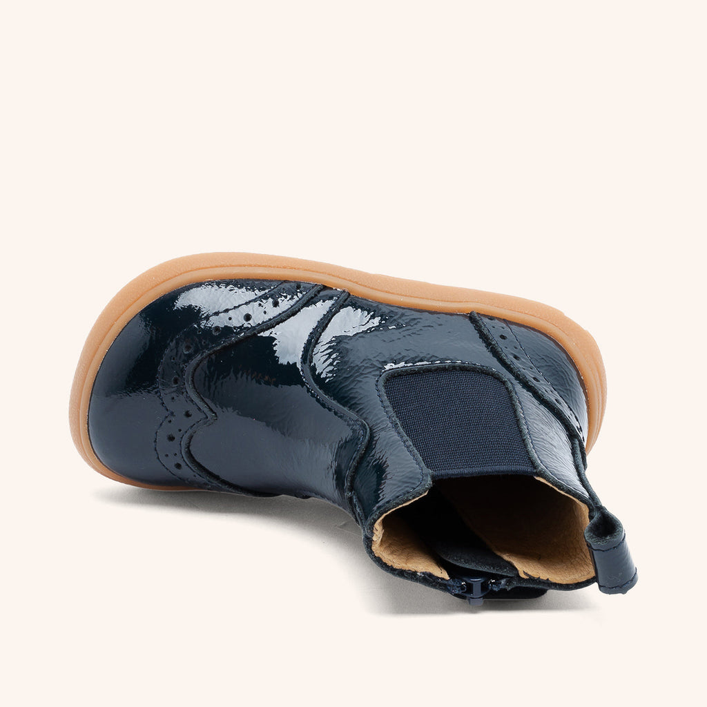 bisgaard barefoot katie navy patent