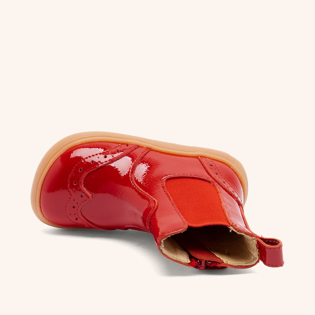 bisgaard barefoot katie red patent