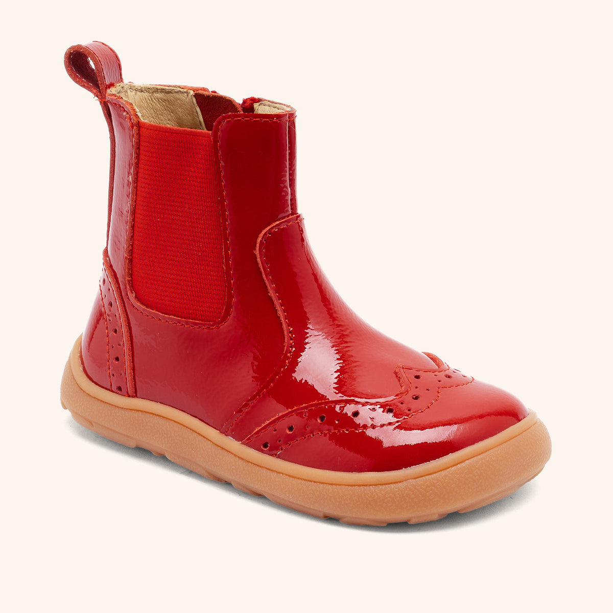 bisgaard barefoot katie red patent