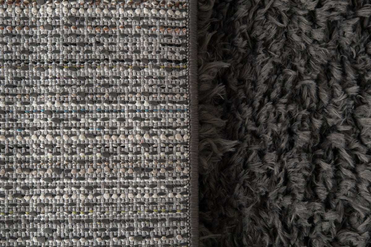 Modern Flokati - Charcoal MNS