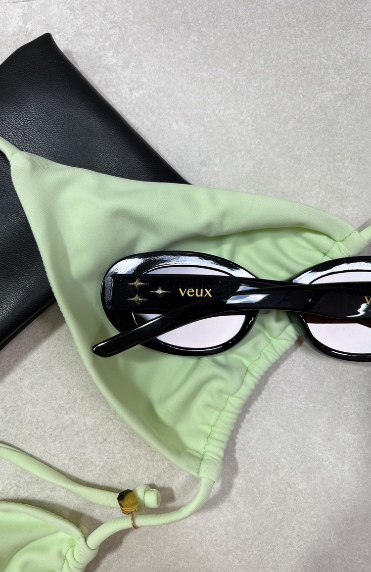 Emerald Sunglasses Black/Chocolate