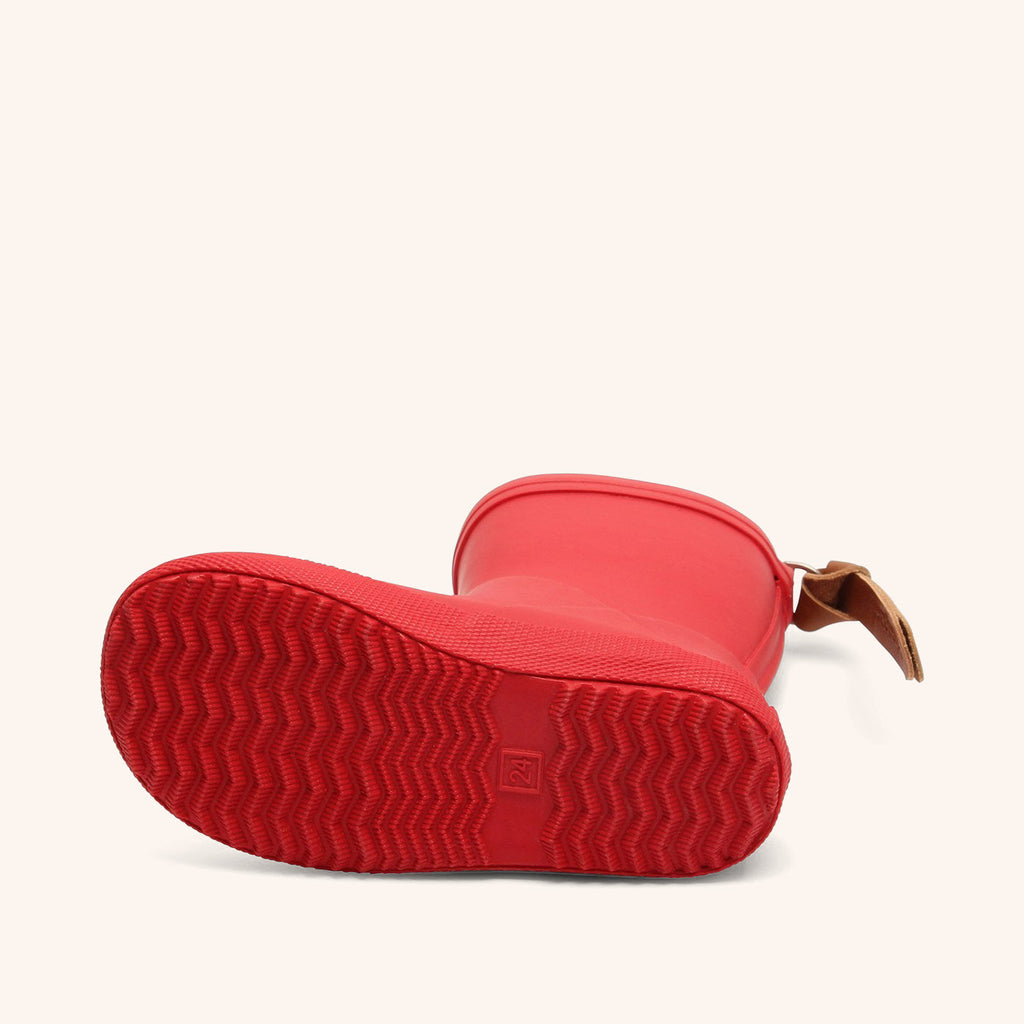 bisgaard star rubber red