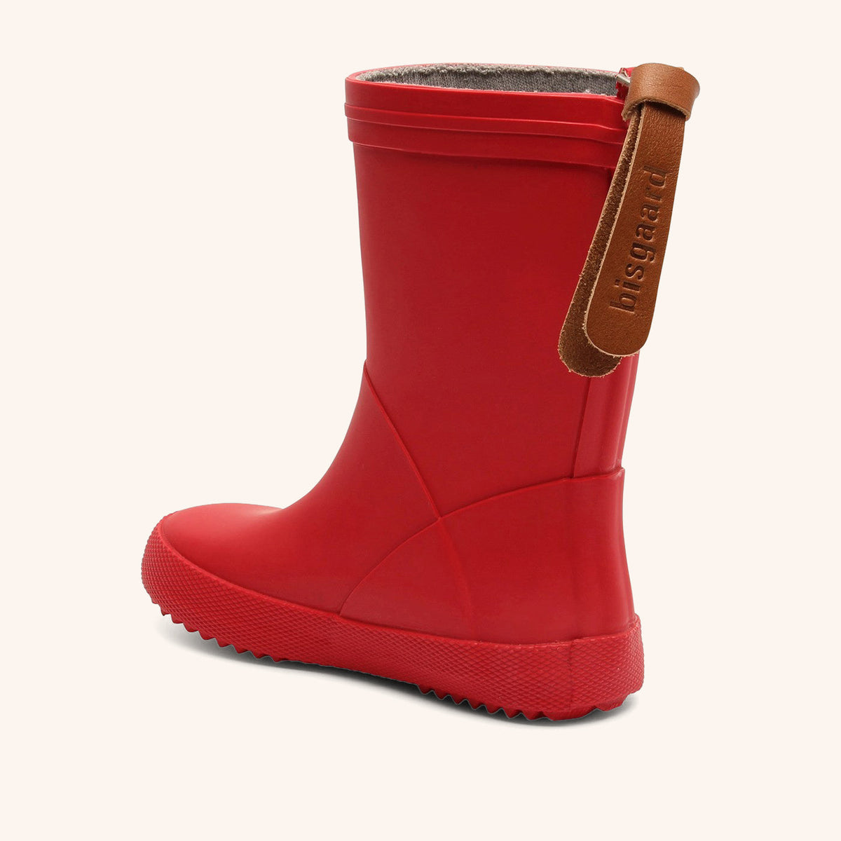 bisgaard star rubber red