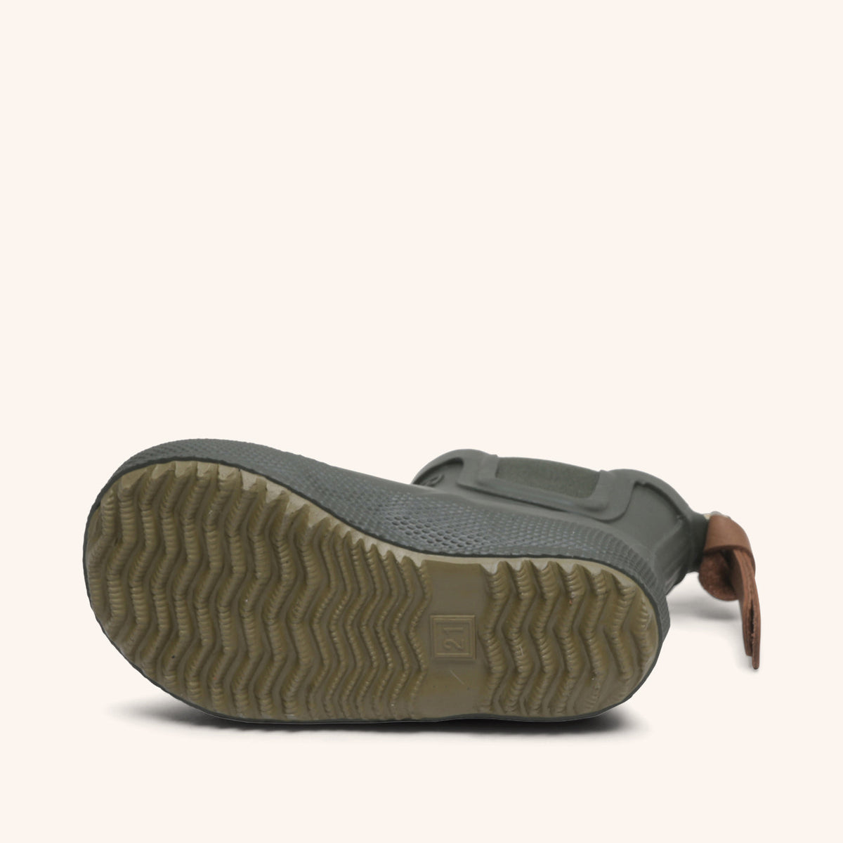 bisgaard baby rubber olive