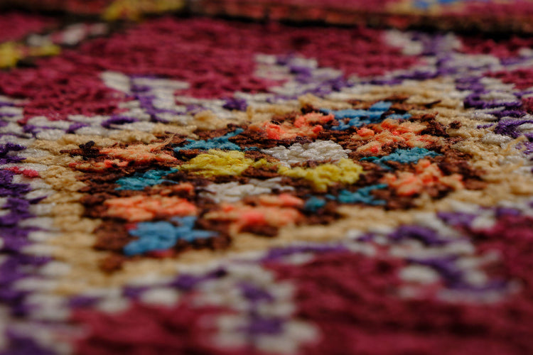 Vintage Moroccan Rug Bediya