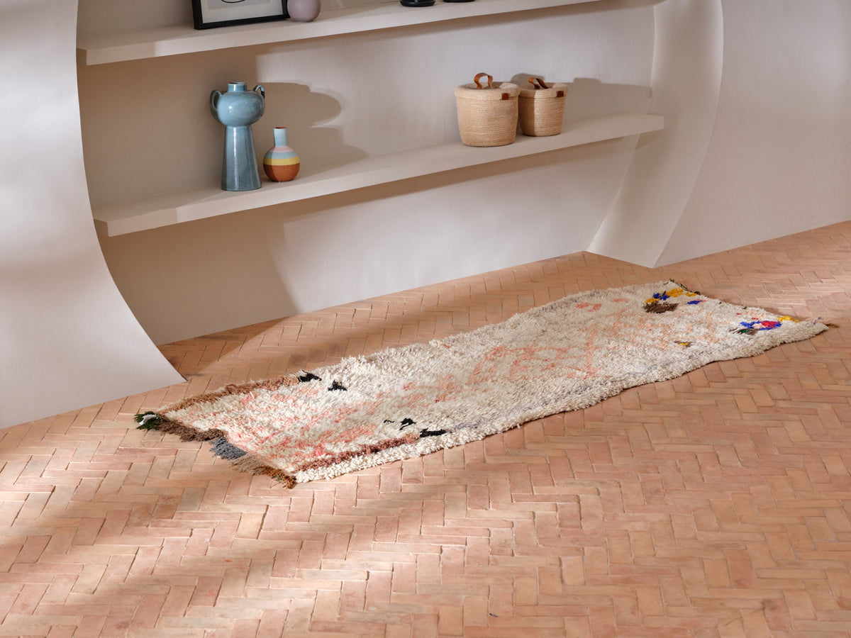 Vintage Moroccan Runner Rug Samiro