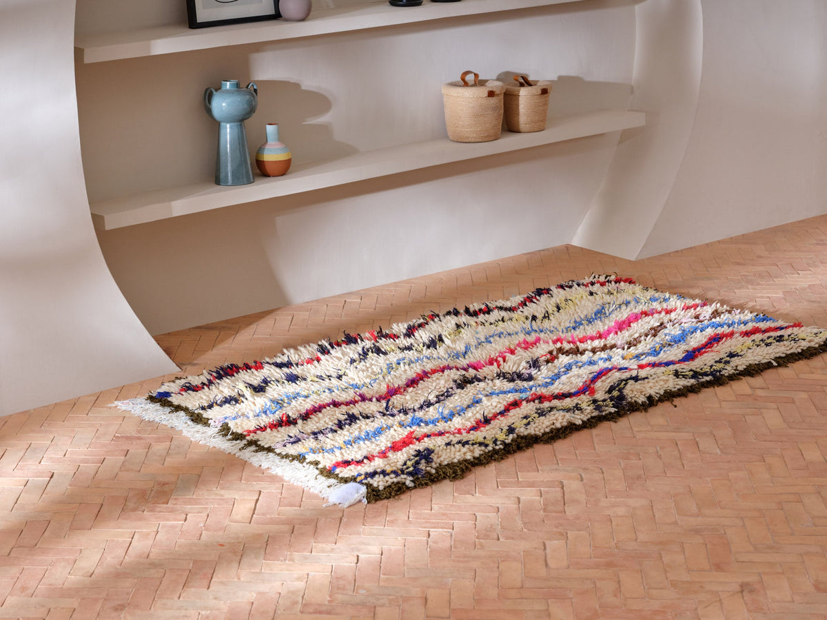 Vintage Moroccan Rug Tiora