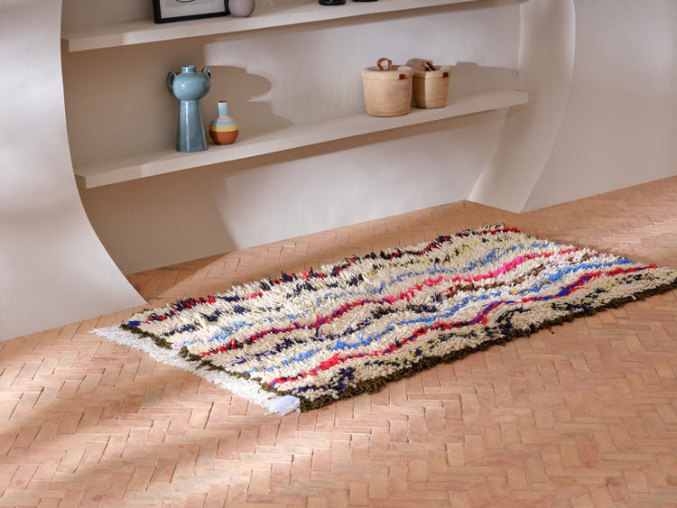 Vintage Moroccan Rug Tiora