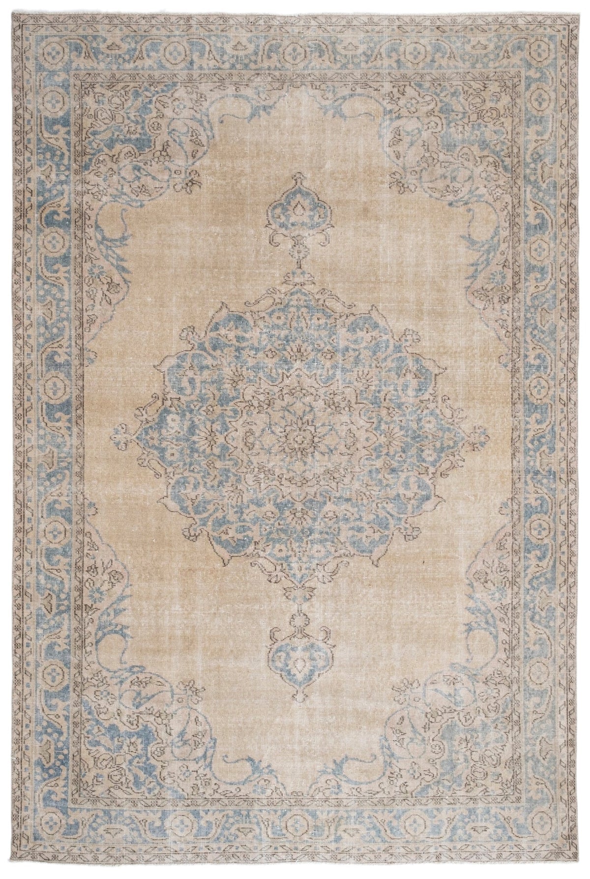 Vintage Distressed Rug Zanyra