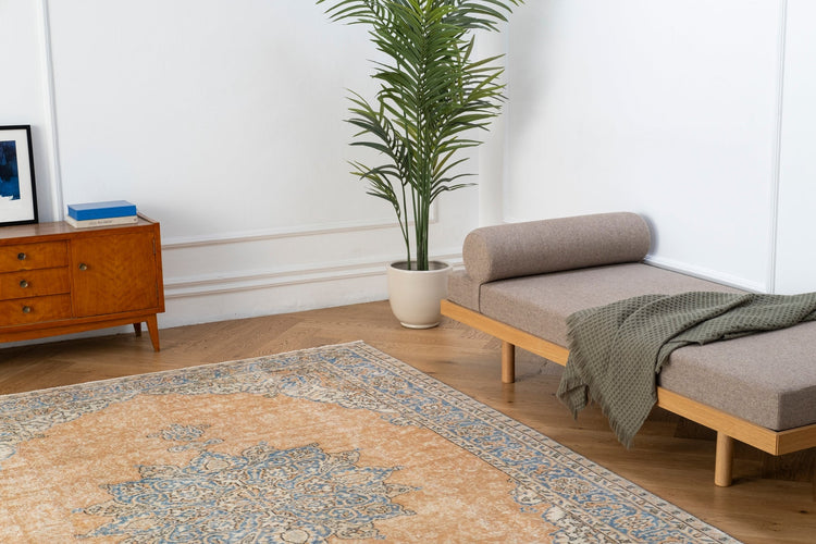 Vintage Distressed Rug Ivrian