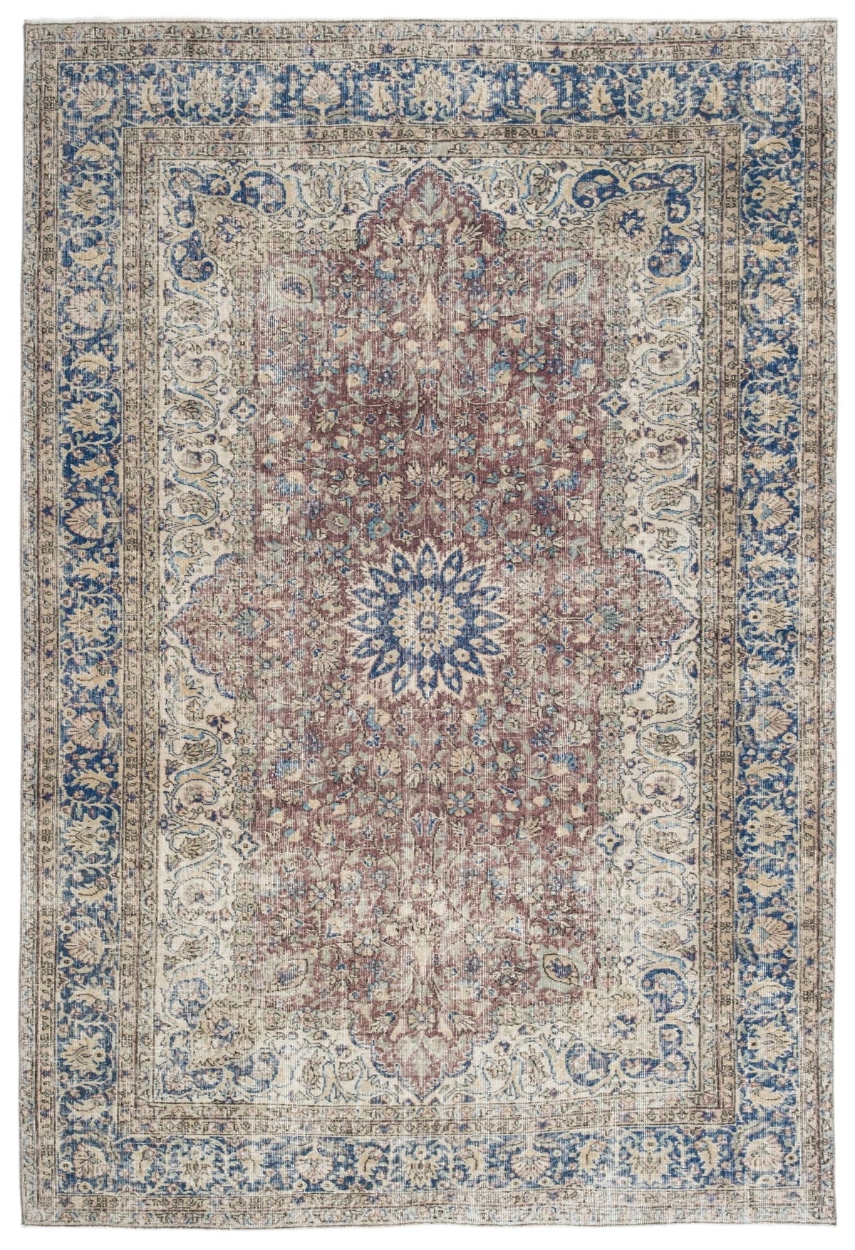 Vintage Distressed Rug Yovral