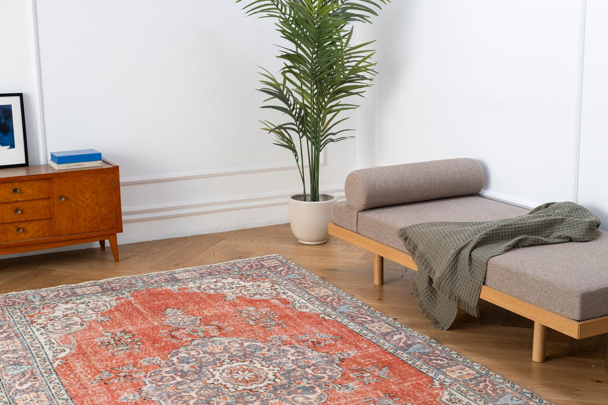 Vintage Distressed Rug Derlin