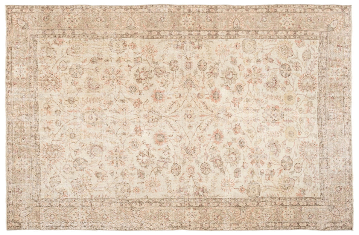 Vintage Distressed Rug Polren