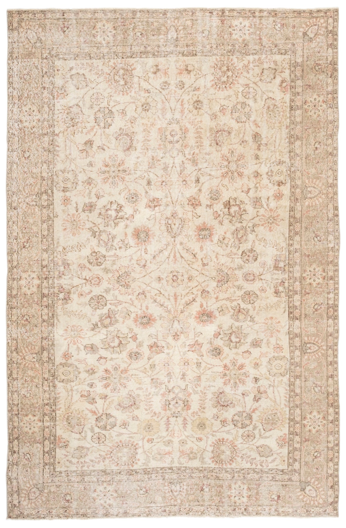 Vintage Distressed Rug Polren