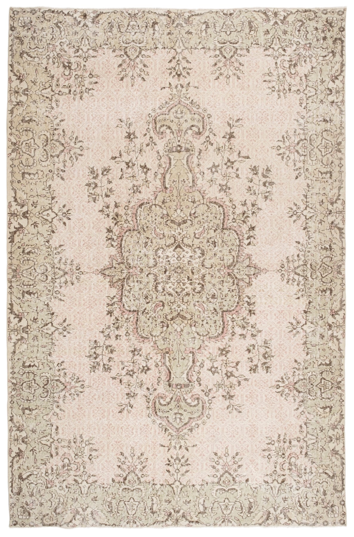 Vintage Distressed Rug Arleno