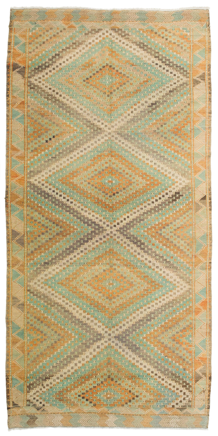 Vintage Kilim Rug Merka