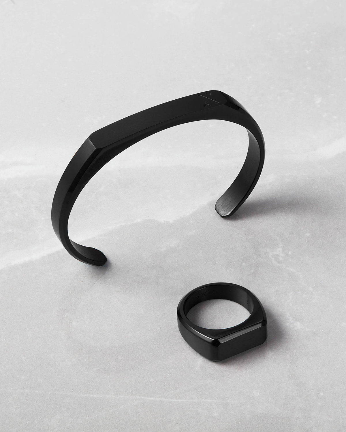 Ace Cuff Bracelet - Black - JAXXON