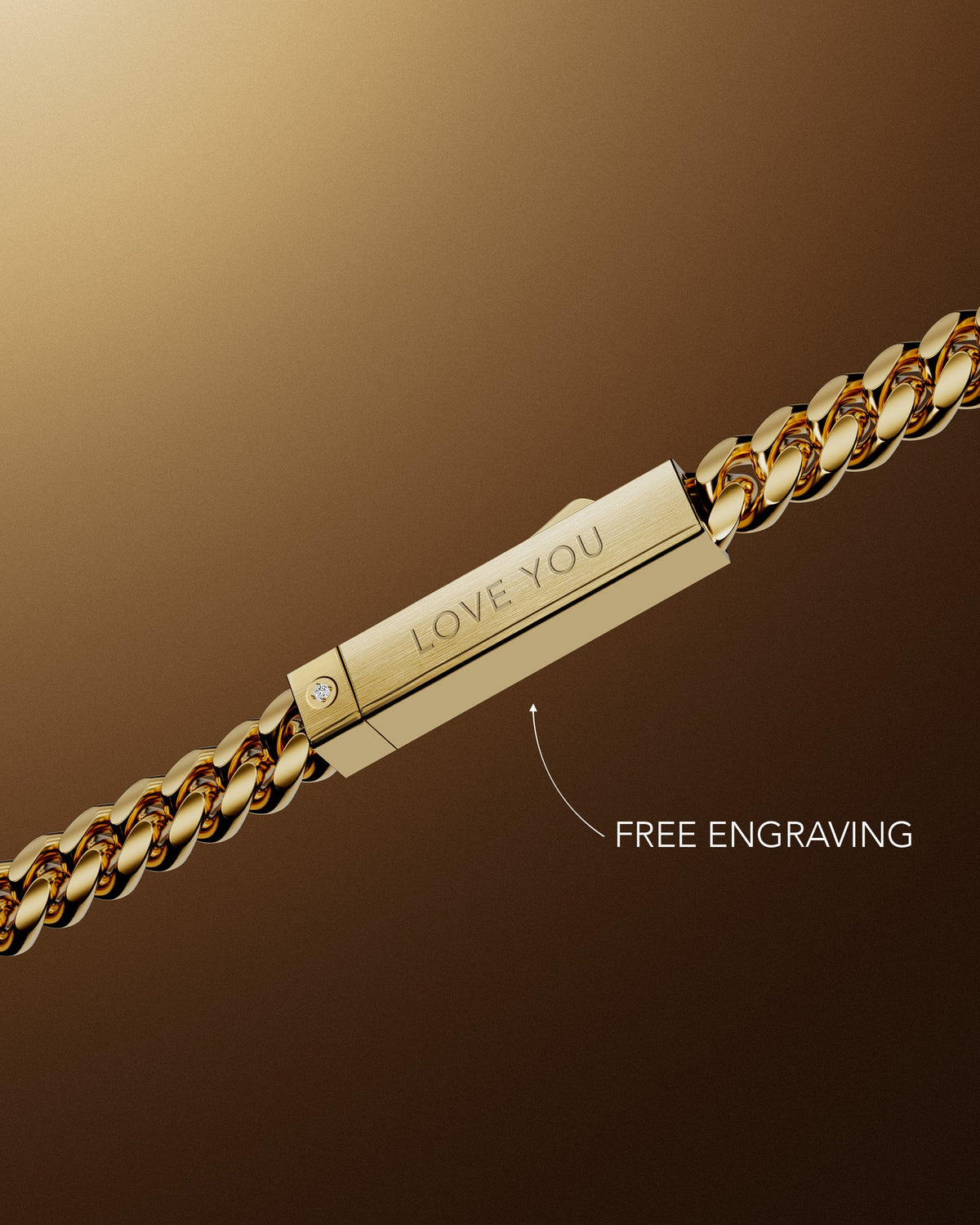 Women's Cuban Link Chain 3mm