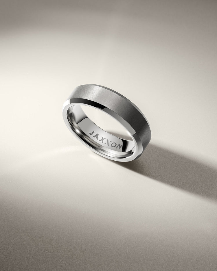 Brushed Beveled Edge Band 7mm - JAXXON