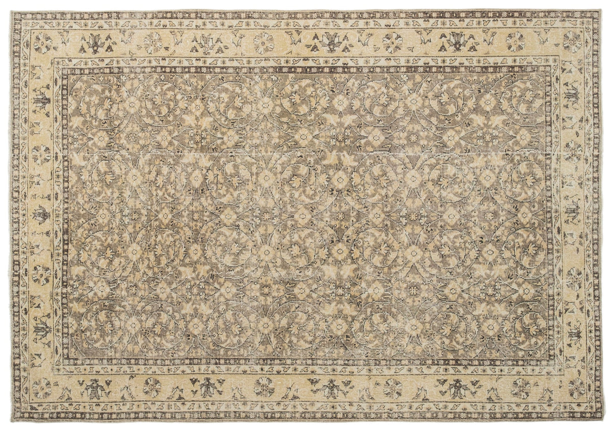Vintage Distressed Rug Ephrat