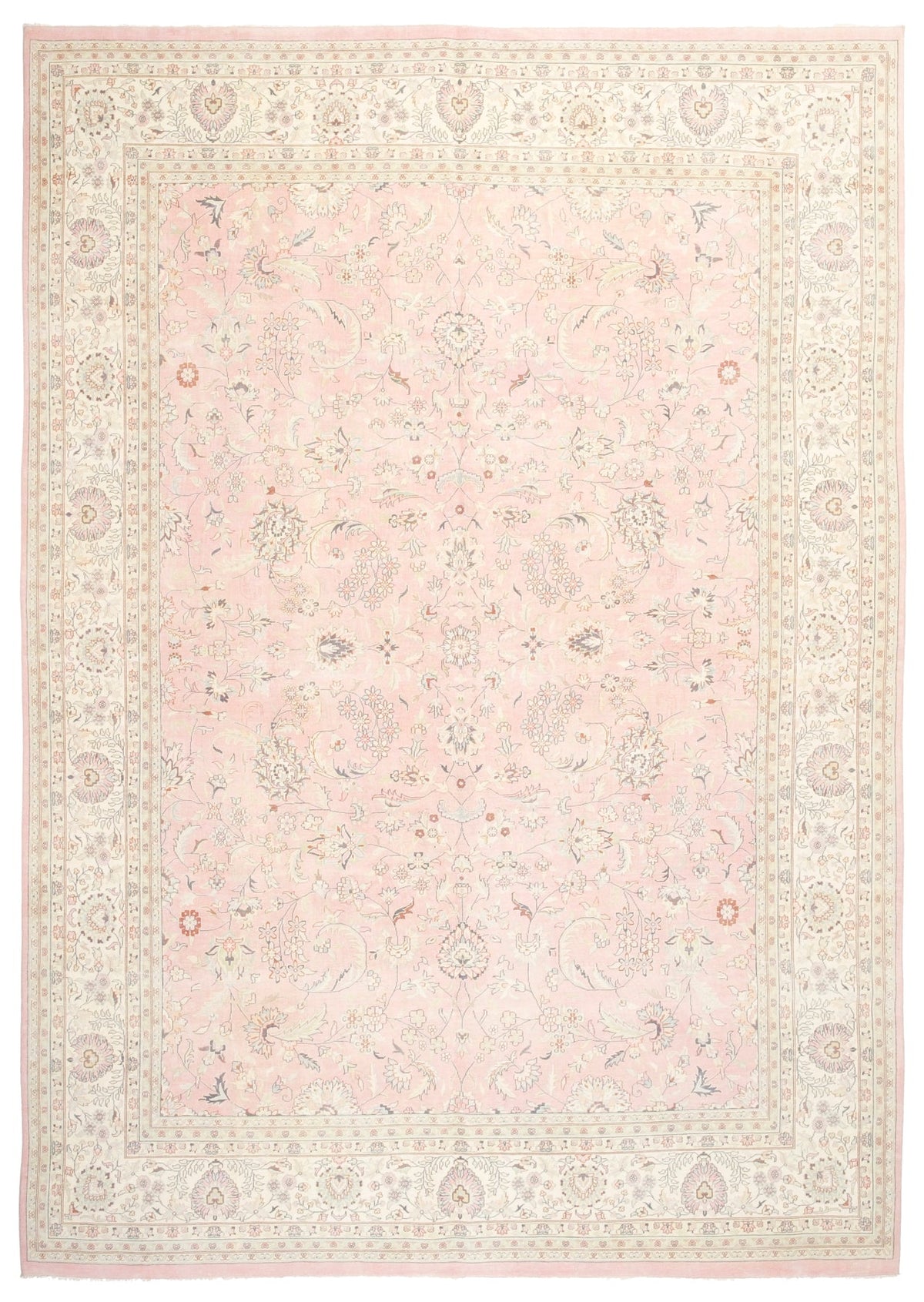 Vintage Persian Rug Valzumin
