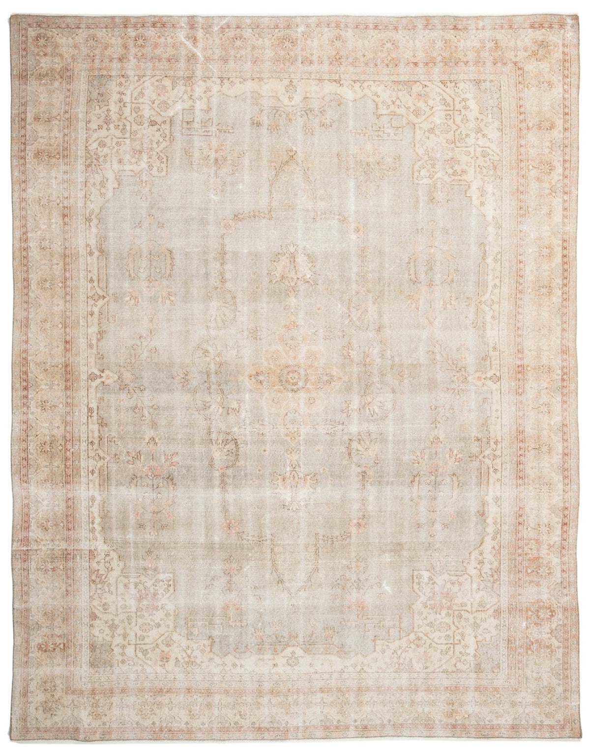 Vintage Distressed Rug Pribyslava