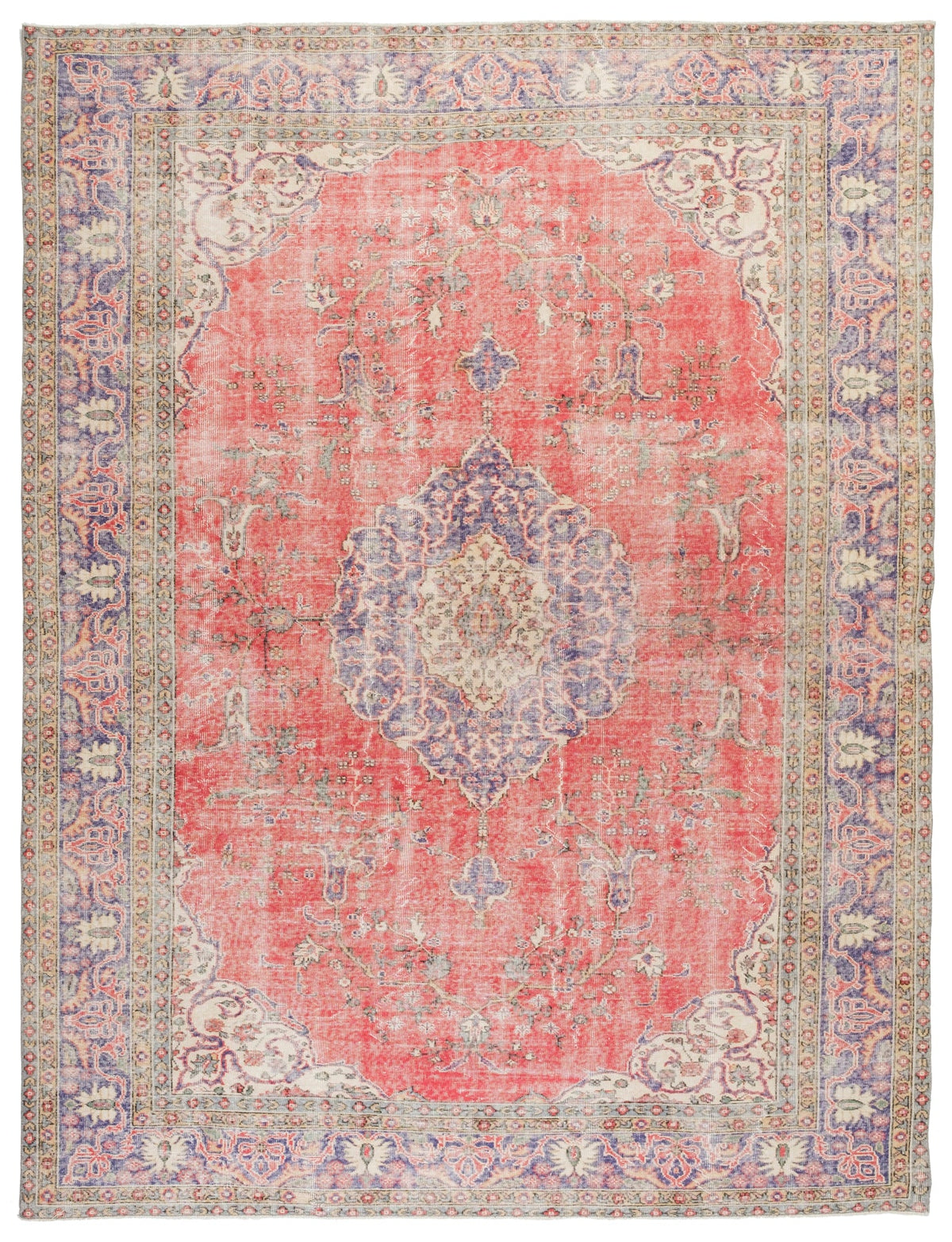 Vintage Distressed Rug Zedizo