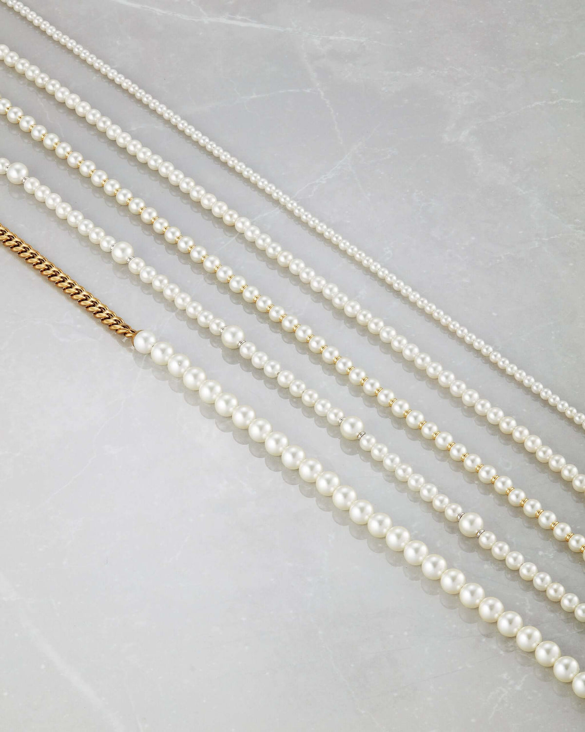 Women’s Offset Pearl Necklace - JAXXON