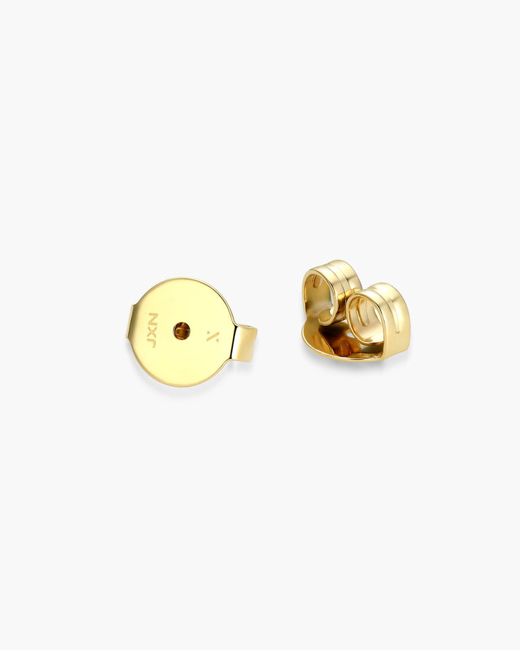 Classic Round Stud Earrings 8mm