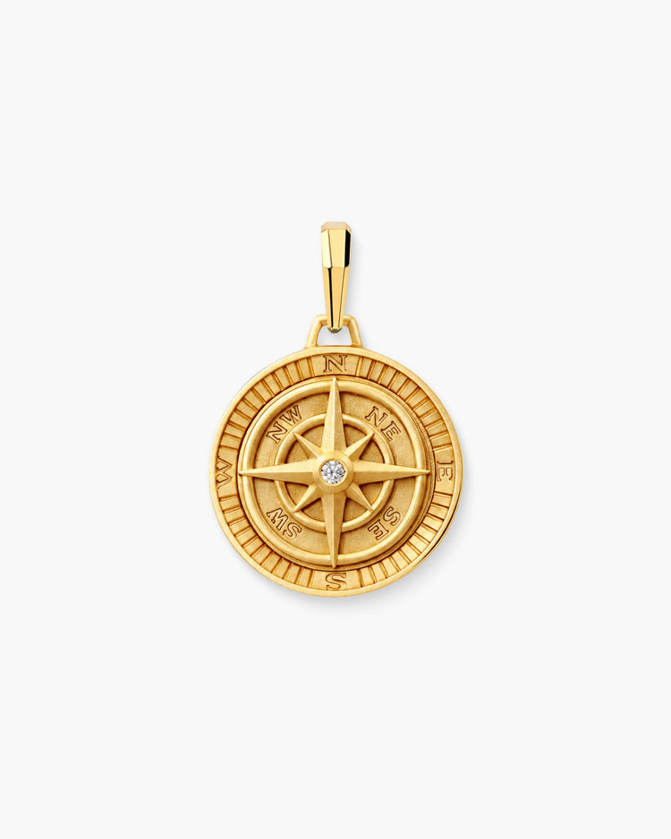 Women's Compass Pendant