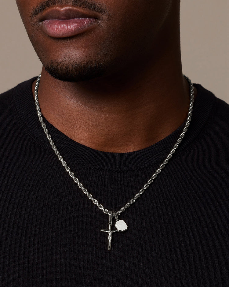 Crucifix Pendant Stack