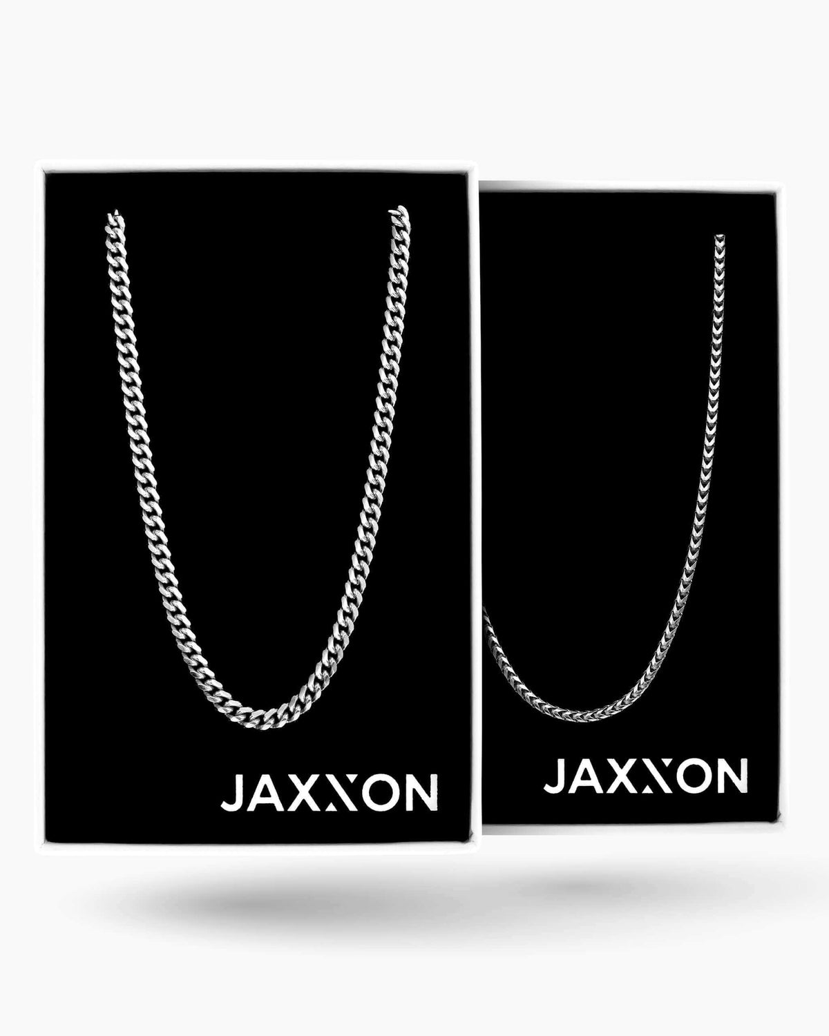 Women's Cuban + Franco Chain Stack - JAXXON