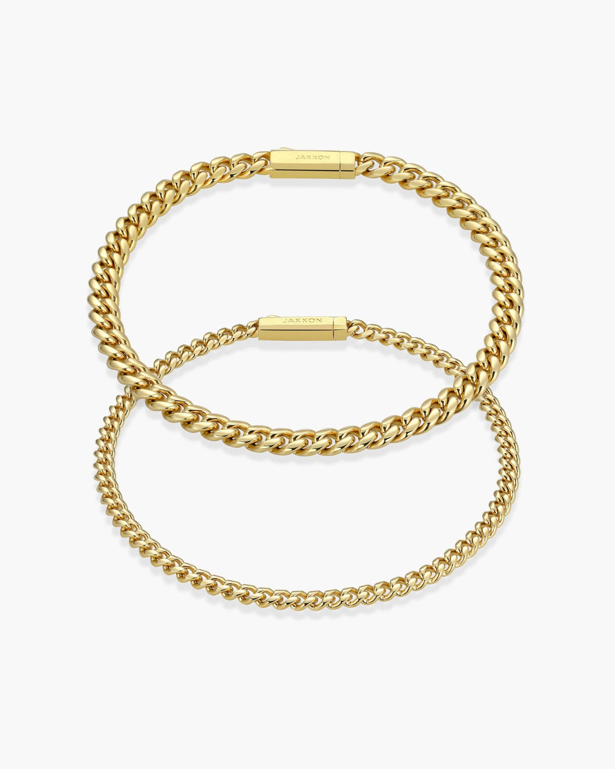 Women's Cuban Link Bracelet Stack - JAXXON
