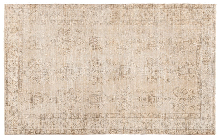Vintage Distressed Rug Ilaha